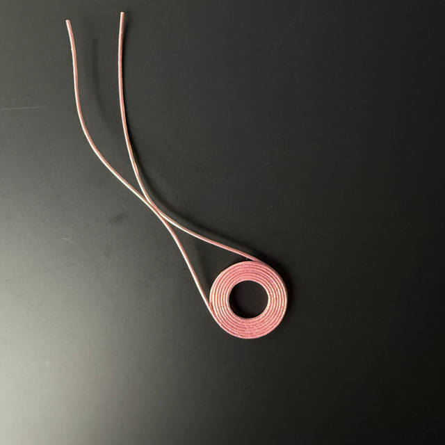 ขดลวดฉนวนสีชมพูพีช 0.1x70 มม. (14TS YSWP-F)