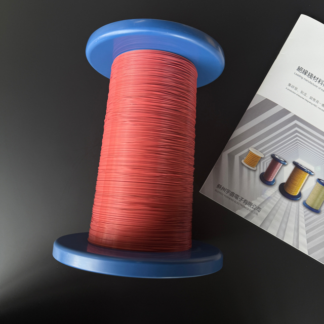 ลวดหุ้มฉนวน Teflon สีชมพู 0.4 มม. สำหรับสภาพอุตสาหกรรมที่รุนแรง