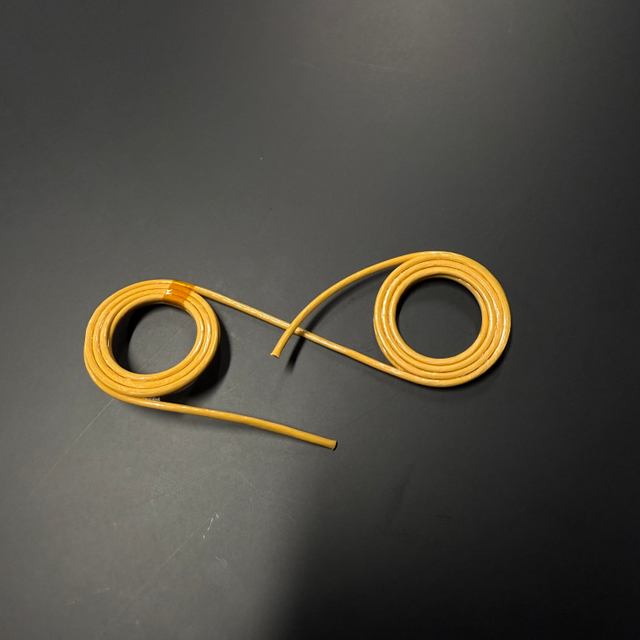 ขดลวดทองแดงสีเหลือง 0.1x180 มม. (14TS FLW-F)