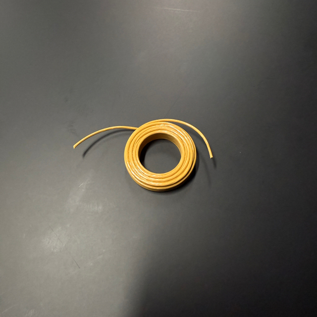 ลวดทองแดงหุ้มฉนวนสีเหลือง 0.1x80 มม. (39TS FLW-F)